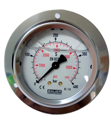 Manometer uttak bak