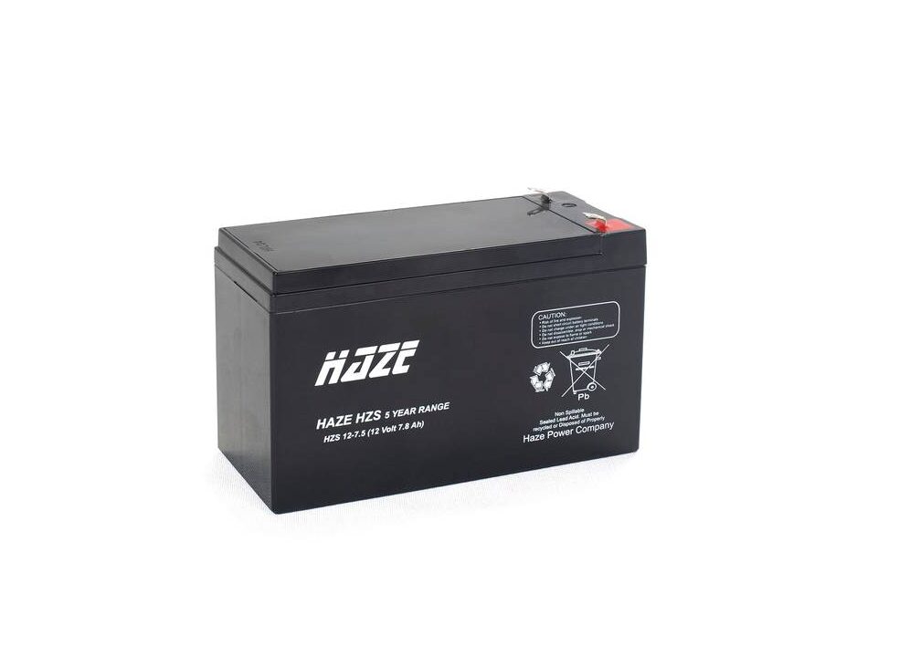 Batteri 12V, 7,5Ah